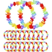 Hawaii Çiçekli Boyun Kolyesi 12 Adet thumbnail 2