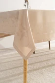 Jumbo Jakar Cappuccino Sıvı İtici Leke Tutmaz Masa Örtüsü 160x220 cm thumbnail 5