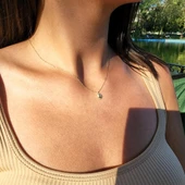 Gümüş Kolye - Bombeli Gümüş Kolye - 3