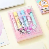 6'lı Fosforlu Kalem Seti - Sanrio Karakterleri, Kuromi, Hello Kitty thumbnail 1