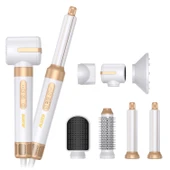 7 Başlıklı İyonik Saç Şekillendirici Saç Kurutma Fön Makinası 7in1 Multi Styler 110000 RPM 1400W thumbnail 1