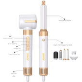 7 Başlıklı İyonik Saç Şekillendirici Saç Kurutma Fön Makinası 7in1 Multi Styler 110000 RPM 1400W thumbnail 3