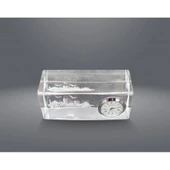 İstanbul Tasarımlı Kristal Saatli Biblo thumbnail 2