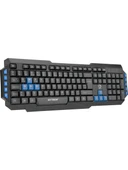 Hytech Hyk-46 Gamy Combo Siyah USB Mavi Tuşlu Q Gaming Oyuncu Klavye + Mouse Set - 3