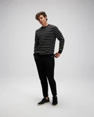 Ellesse Erkek Sweatshirt EM592-BK Black Black M thumbnail 2