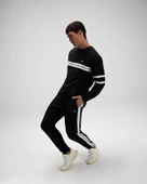 Ellesse Erkek Sweatshirt EM618-BK Black Black S thumbnail 4