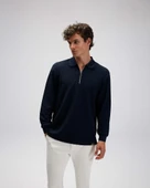 Ellesse Erkek Sweatshirt EM601-NV Navy Navy S thumbnail 1