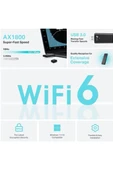 TP-LINK Archer TX20U AX1800 Dual Band Wi-Fi 6 USB Adaptör thumbnail 3