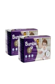 Bumble 3 Numara Midi Bebek Bezi Eko Paket 80 Adet | 4-9 Kg thumbnail 1