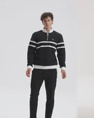 Ellesse Erkek Sweatshirt EM619-BK Black Black XL thumbnail 5