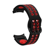 TechnoGuru Galaxy Watch 4 Classic 46mm Delikli Suya Dayanıklı Silikon Kordon KRD02 - 1