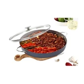 Bonera 36 Cm Cam Kapaklı Pro Plus Granit Balık - Fırın Tepsisi Pro 1202 - 2