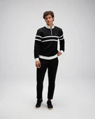 Ellesse Erkek Sweatshirt EM619-BK Black Black XL thumbnail 4