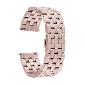 TechnoGuru Galaxy Watch 42mm (20mm) Katlamalı Metal Kordon KRD20 - 1