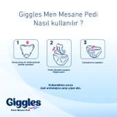 Giggles Yetişkin Erkek Mesane Pedi - L Beden - 4 Paket 80 Adet thumbnail 4