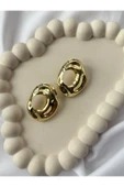 Atelier Emine Gold Tasarım Küpe thumbnail 3