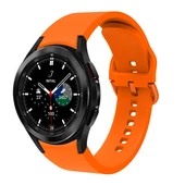 TechnoGuru Galaxy Watch 4 Classic 42mm Yumuşak 10 Kademeli Ayarlanabilir Silikon Kordon KRD50 - 1