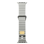 TechnoGuru Apple Watch 40mm Kordon Şık Silikon Gövde Metal Tokalı KRD73 thumbnail 1