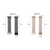 TechnoGuru ​​​Apple Watch 38mm Kordon Şık Manyetik Tokalı PU Deri Strap Kayış KRD78 thumbnail 3