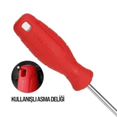 WORKPRO WP200500 2 Parça Yıldız/Düz CR-V Manyetik Profesyonel Tornavida Seti thumbnail 4