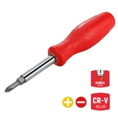 WORKPRO WP221066 6-IN-1 Çok Fonksiyonlu Değişken Uçlu Profesyonel Tornavida Seti thumbnail 1