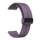 TechnoGuru Galaxy Watch Active 2 44mm Kordon Metal Tokalı Esnek Silikon KRD84 thumbnail 1