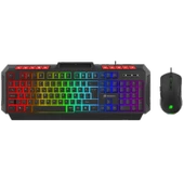 GameBooster KM-11B Knight Siyah Klavye Mouse Set thumbnail 1