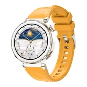 TechnoGuru Huawei Watch GT5 Pro 42mm Kordon Hafif Esnek Silikon Strap Kayış KRD129 thumbnail 1