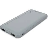 PHILIPS DLP1810CV 10.000 mAh 2xUSB-A 2.1A, USB-C Çıkış Taşınabilir Şarj Cihazı Gri thumbnail 1