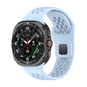 TechnoGuru Samsung Galaxy Watch Ultra 47mm Kordon KRD119 Delikli Tasarım Silikon Kordon thumbnail 1