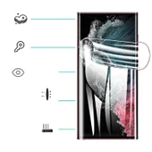 TechnoGuru Samsung Galaxy S21 Ekran Koruyucu Kavislerin Tamamını Kapatır Pet Jelatin - 2