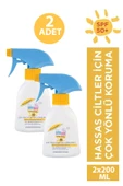 Sebamed Baby Çok Yönlü Koruyucu Güneş Spreyi SPF50 200 ml 2 Adet thumbnail 1