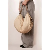 MDB Krem Rengi Katlanabilir Seyahat Çantası thumbnail 3