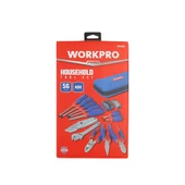 WORKPRO WP209008 56 Parça Profesyonel Tamir/Bakım Alet Seti thumbnail 4