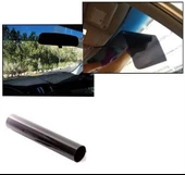 Ön Cam Filmi Siyah-Aynalı 20 cm x 220 cm thumbnail 2