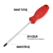 WORKPRO WP200501 6 Parça CR-V Manyetik Profesyonel Tornavida Seti thumbnail 2