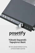 POŞETİFY Cepli Kargo Poşeti 24x30x5 cm | 1000 Adet | E-Ticaret Poşeti | Gri | Yapışkan Bantlı Kargo Zarfı thumbnail 5