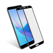 Nettech Huawei Y6 2018 Uyumlu 5D Glas Full Cam Koruyucu VR-14881 thumbnail 1