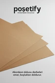 POŞETİFY Düz Kraft Paketleme Kağıdı 200’lu | 70x100 cm | Çok Amaçlı Ambalaj Kâğıdı thumbnail 2