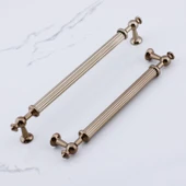 Nesil Çizgili Bronz Metal Kulp 320 mm Mobilya Çekmece Mutfak Dolabı Dolap Kulpları Kulpu Kulpları thumbnail 8