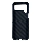 Nettech Samsung Galaxy Z Flip 4 Uyumlu Karbon Seri Arka Koruma Kılıf NT-111525 thumbnail 12