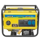 Aksa AAP 3500E Portatif Marşlı Benzinli Jeneratör 2.8kW thumbnail 2