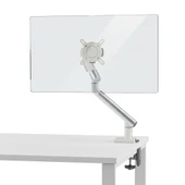 NPO STD49012UW Elysium 17"-32" Ultra Slim Alüminyum 2xUSB Amortisörlü VESA Tekli Monitör Tutucu thumbnail 8