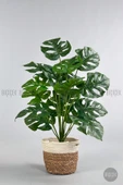 BİÇİÇEK Yapay Monstera Deve Tabanı 65-70 cm thumbnail 6