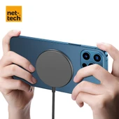 Nettech NT-WCH06 PD Magsafe 15W Kablosuz Wireless Şarj NT-WCH06 thumbnail 5