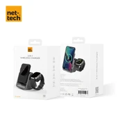Nettech NT-WCH05 3 in 1 15W Kablosuz Wireless Şarj NT-WCH05 thumbnail 4