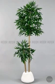 BİÇİÇEK Yapay Bambu Ağacı 140cm Büyük Saksı Yoğun Yapraklı thumbnail 6