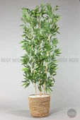 BİÇİÇEK Yapay Bambu ağacı 140cm Hasır Saksıda thumbnail 1