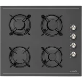 Luno LCO533B01 Ankastre Cam Ocak 60 cm - Siyah thumbnail 1