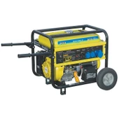 Aksa AAP 8000E Portatif Marşlı Benzinli Tekerlekli Jeneratör 8.0kW thumbnail 1